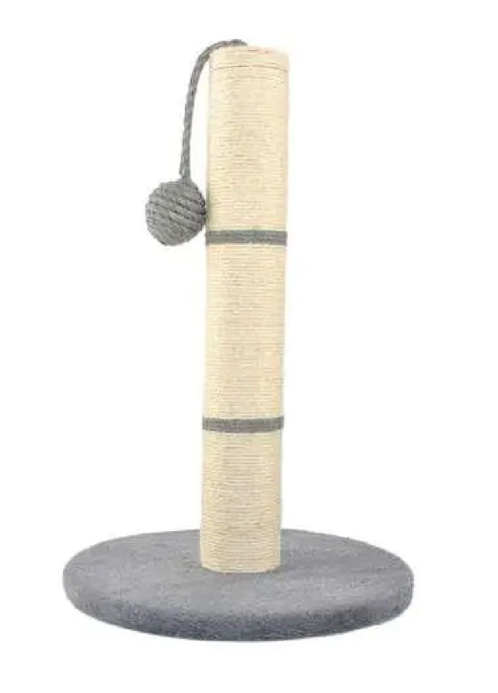 Когтеточка дряпка кошачье дерево напольная вертикальная с шариком для кошек котов 45х29,5см (476590-Prob) Серая Unbranded (285696186)