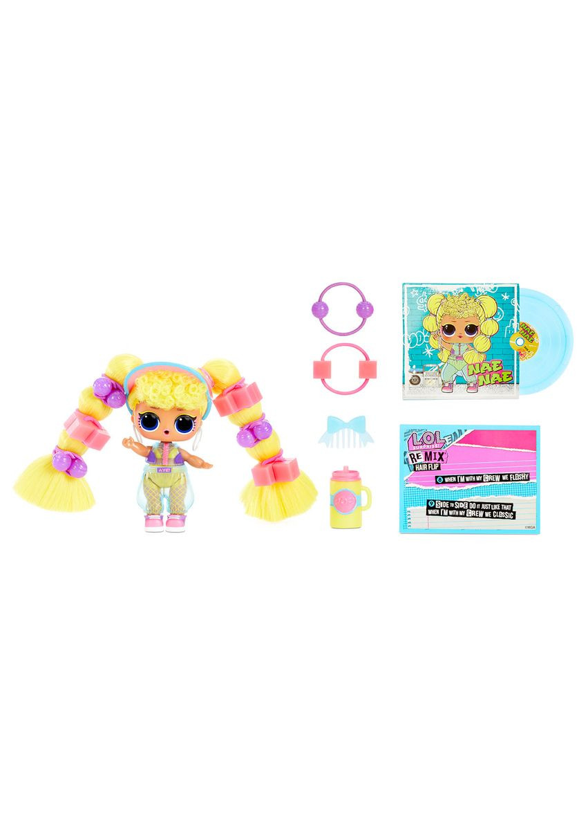 Ігровий набір L.O.L SURPRISE! W1 серії Remix Hairflip" Ориг- Музичний сюрприз" (566960) L.O.L. Surprise! (323372056)