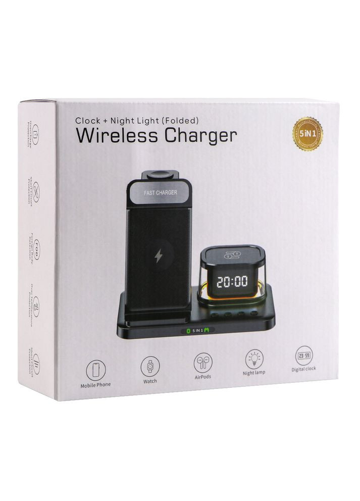 Беспроводное Зарядное Устройство H33 5in1 15W IP version Цвет Белый No Brand (337994343)