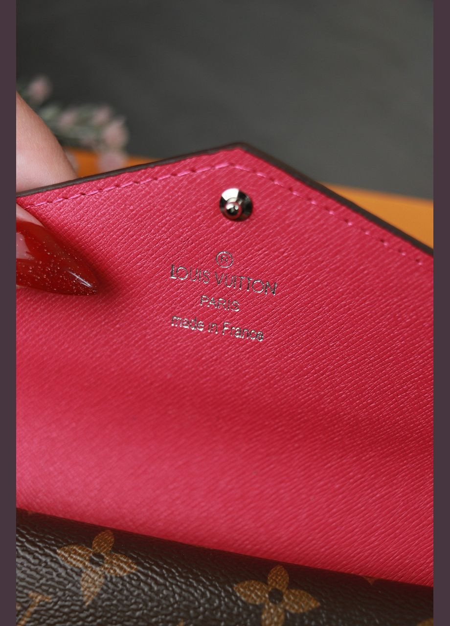 Женский кошелек + малиновый конверт большой No Brand (322464798)