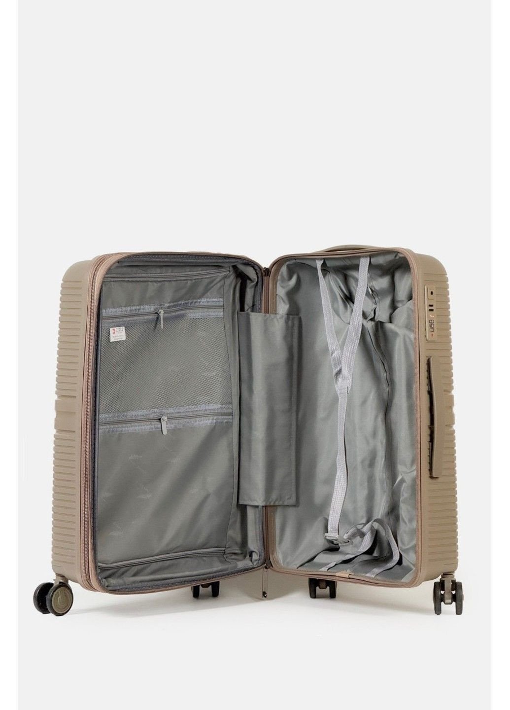 Средний пластиковый чемодан 2022-28-2CHA Three Birds (370944549)