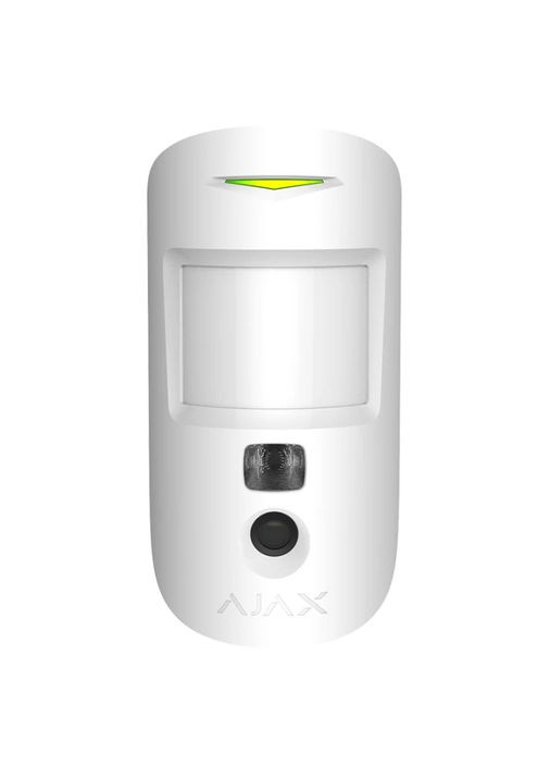 Беспроводной датчик движения с поддержкой фотоверификации "фотозапросом" MotionCam (PhOD) (HDR) white Ajax (371388299)
