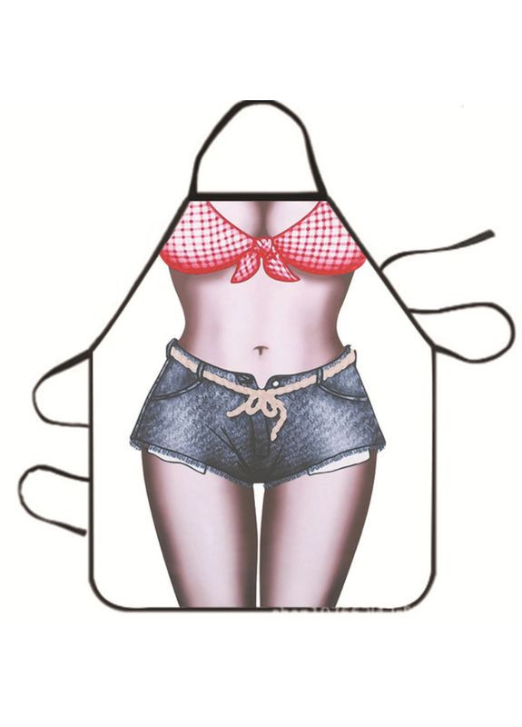 Фартух із приколом Леді в шортах 5581 71х54,5х0,2 см Fashion (361025413)