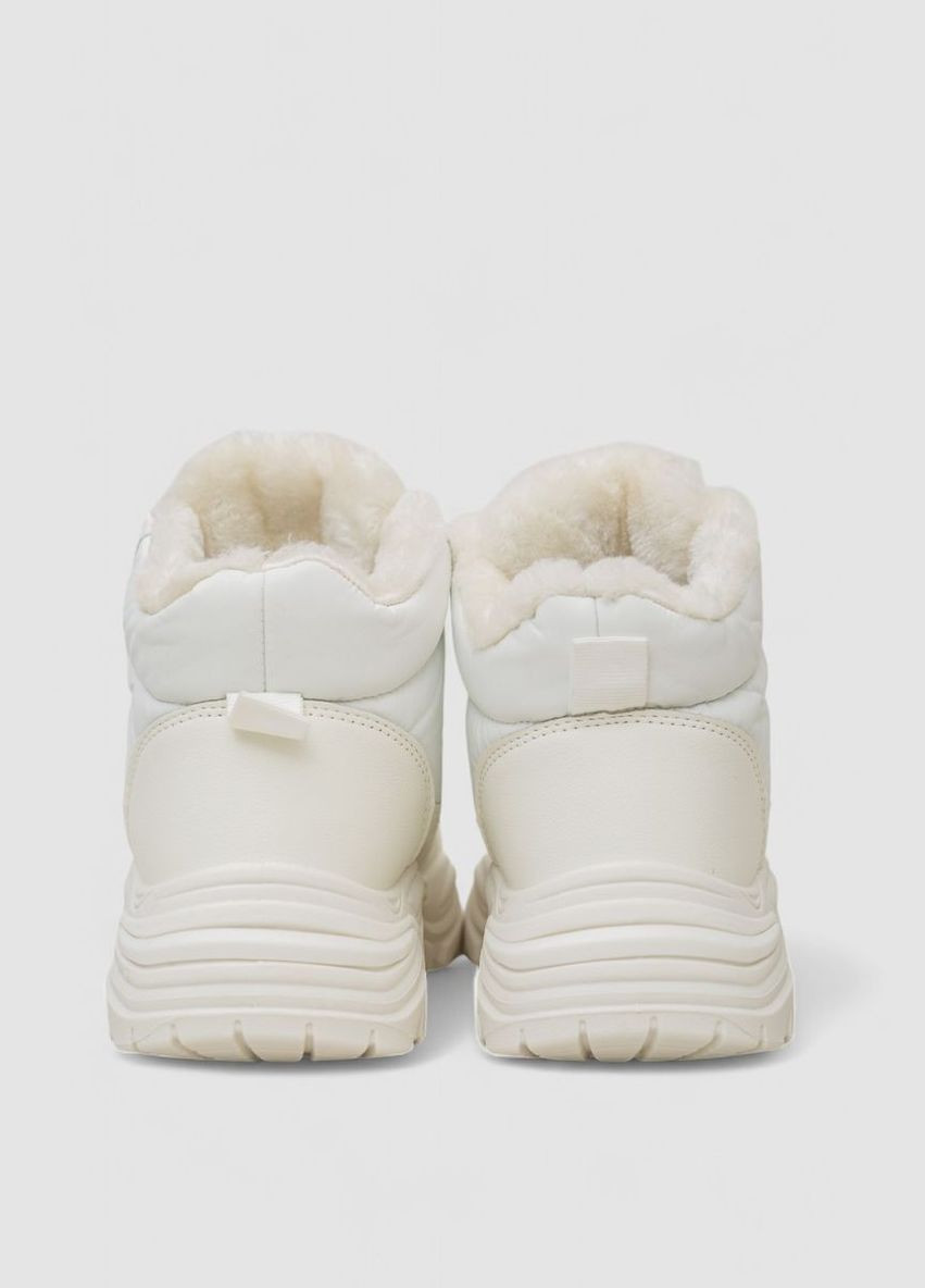 Осенние ботинки зимние женские на меху Ager без декора