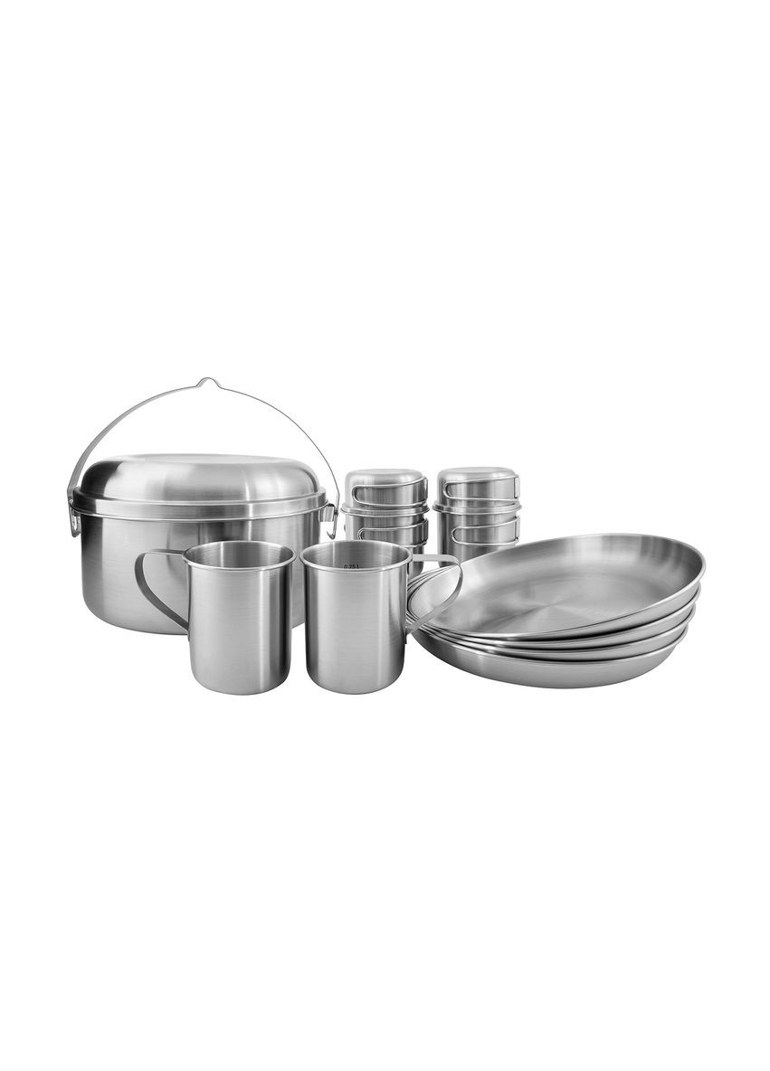 Набір посуду Picnic Set IV Сріблястий Tatonka (284419744)