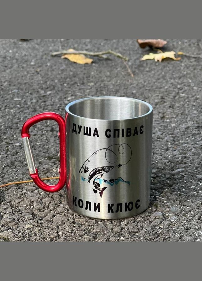 Чашка для рыбака с карабином No Brand (339042912)