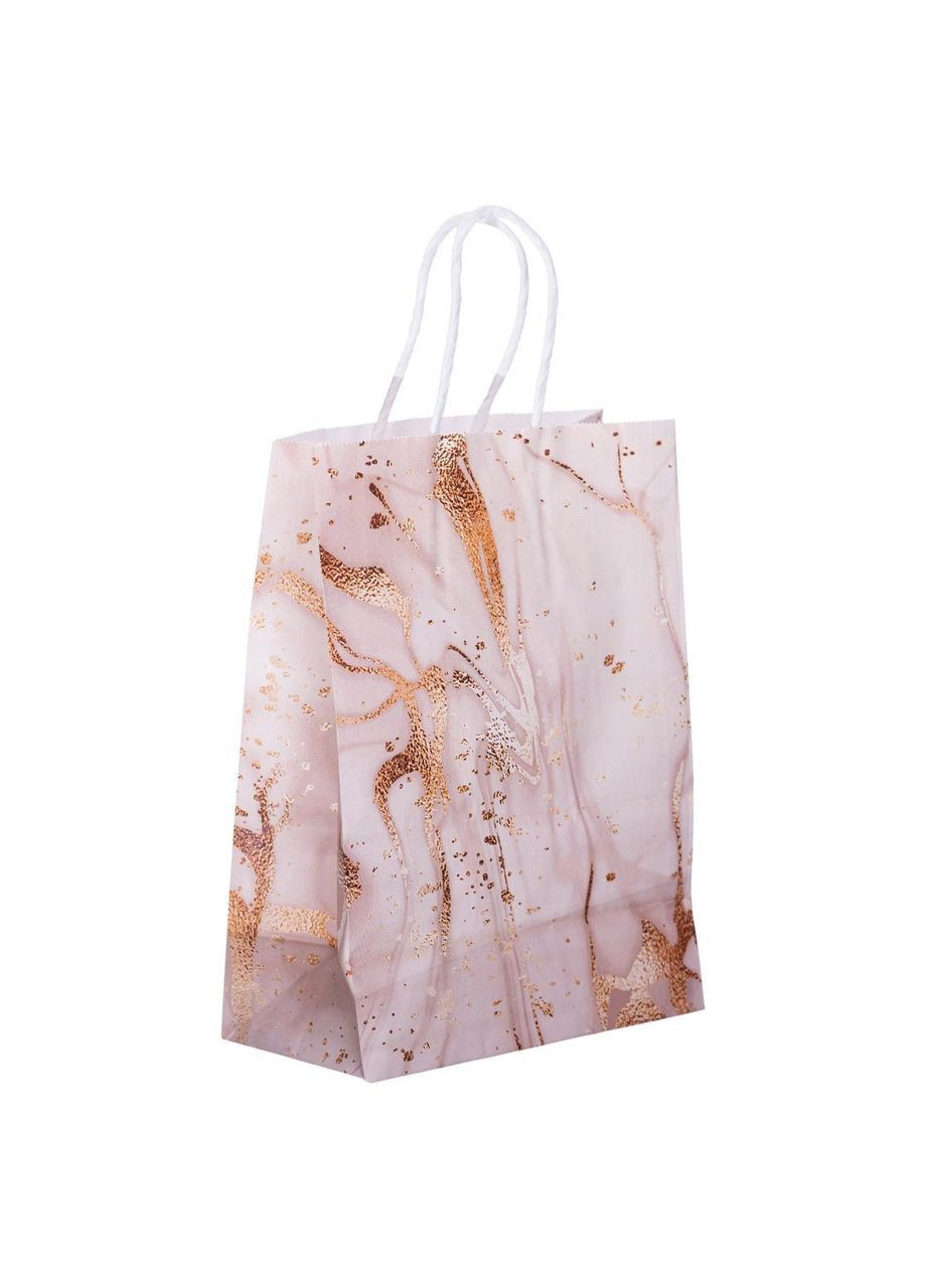 Набір подарункових пакетів з паперу 12 шт 15×8×21 см Рожевий HP-10359-22P No Brand (369477968)