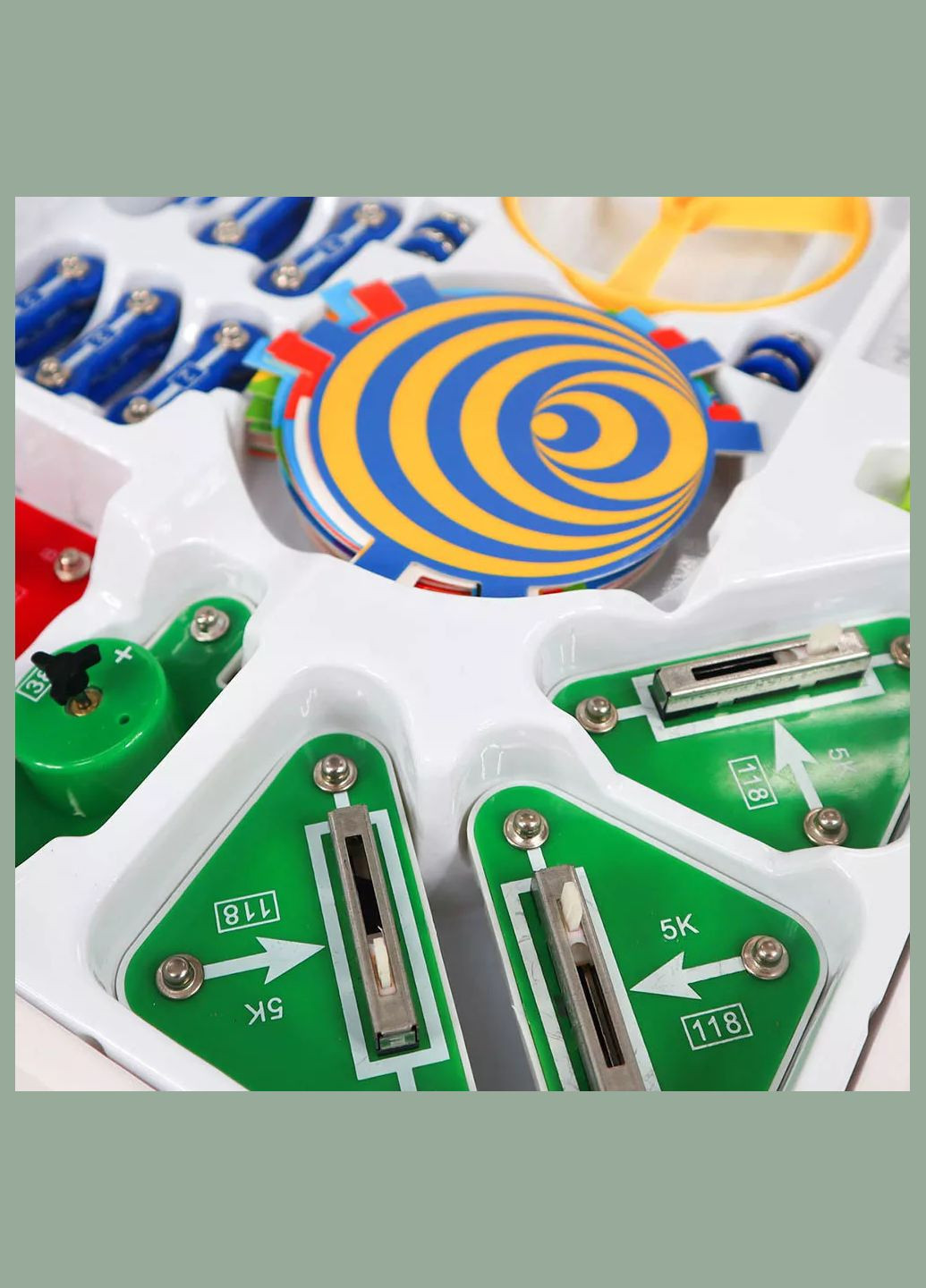 Конструктор электронный Свет и цвет RGB 24 схемы (D70700) DOKA (326805358)