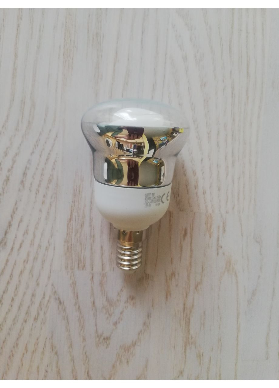 Енергозберігаюча лампа R50 для стелі софіт рефлекторна 9W 9Вт E14 4100К біле нейтральне денне світло Luxel (369369464)