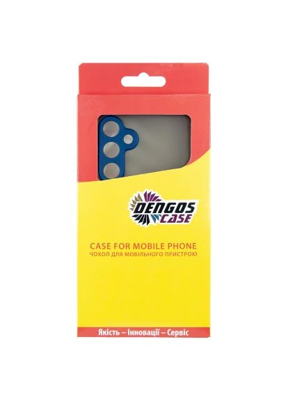 Чехол для мобильного телефона Matte Samsung Galaxy A16 5G (Blue) (DG-TPU-MATT-153) DENGOS Matte Samsung Galaxy A16 5G (Blue) (380250582)