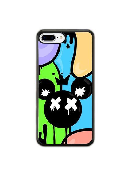 Чехол для Apple Iphone 8 Plus Черный No Brand (302218766)