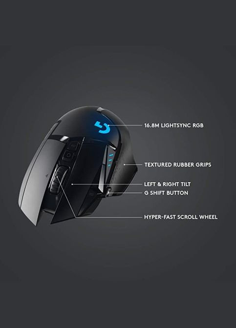 Миша G502 Lightspeed Wireless Black Logitech (369624017)