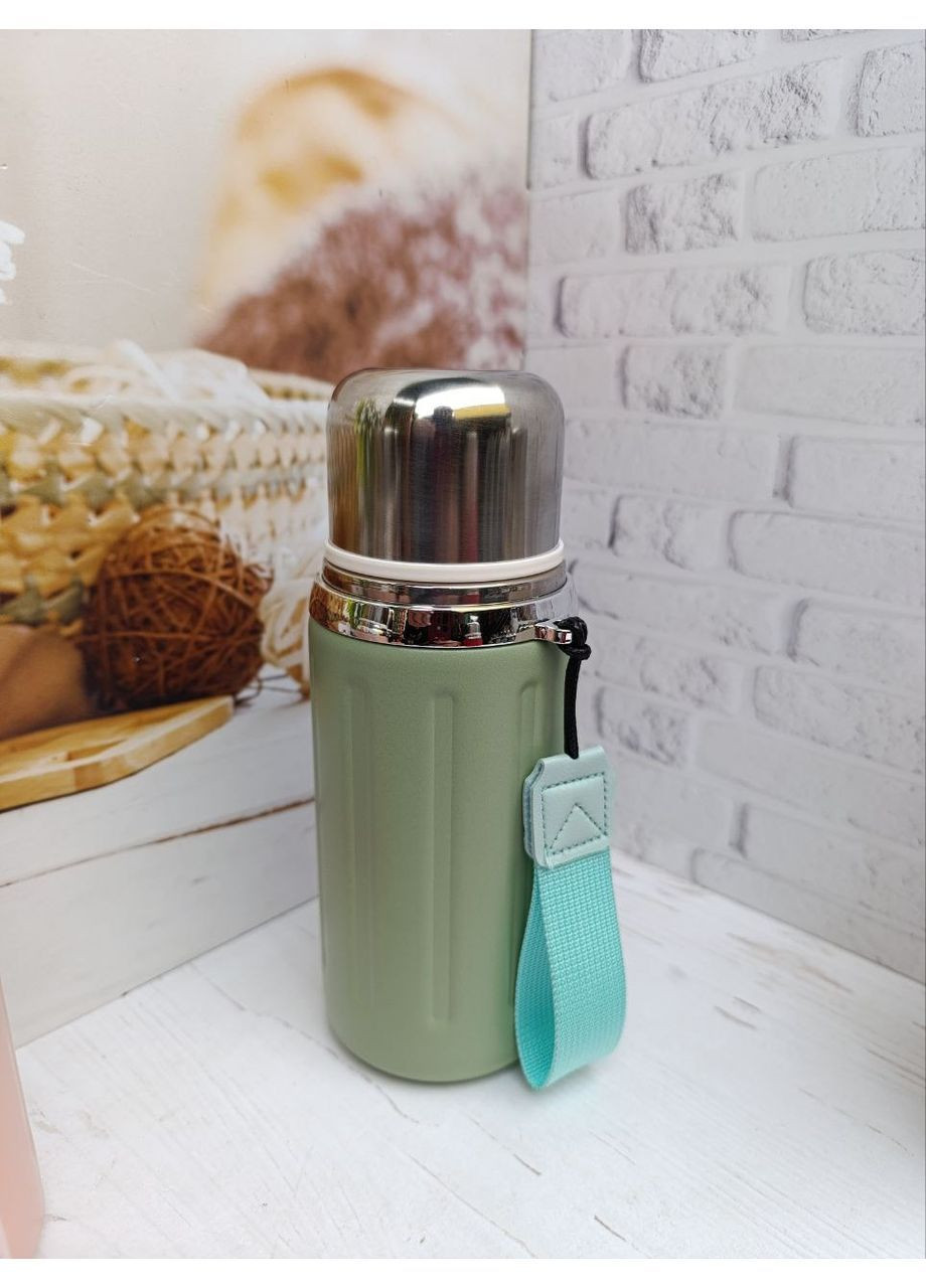 Термос MT-5349-0.6-1 из нержавеющей стали 600 мл Бирюзовый Stenson (362711675)