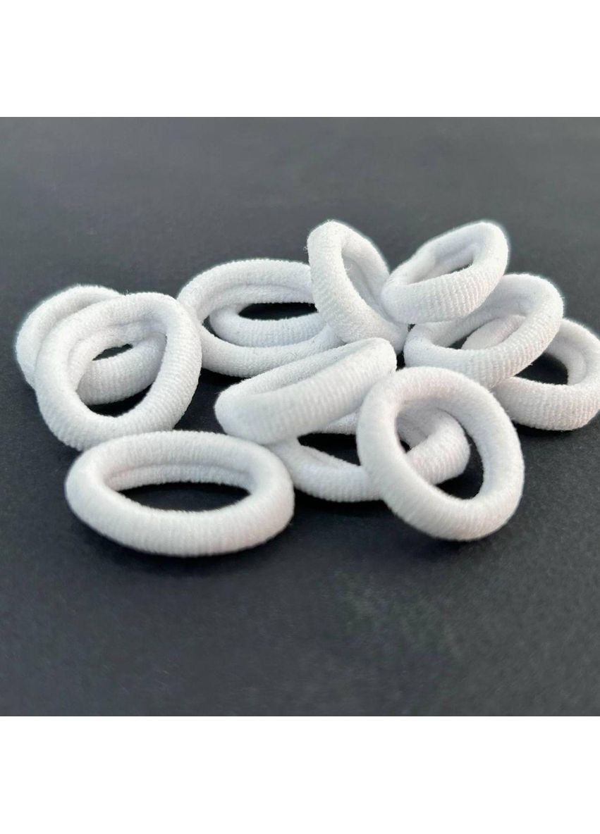 120 шт. - Набор резиночки бесшовные 2см - белые. Plus-plus (352749688)