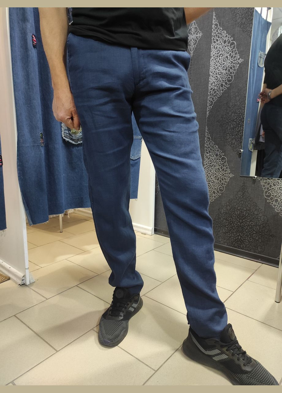 Чоловічі літні штани льон Італія Hugo Boss (350349600)