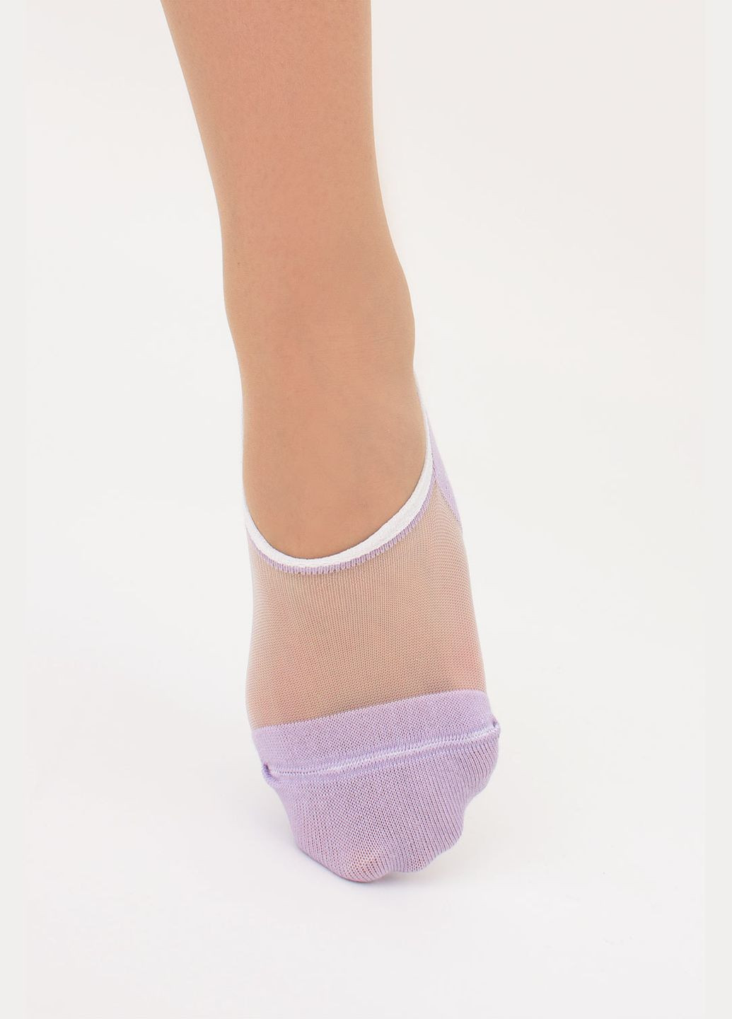 Фіолетові жіночі короткі шкарпетки Giulia однотонні (333331823)