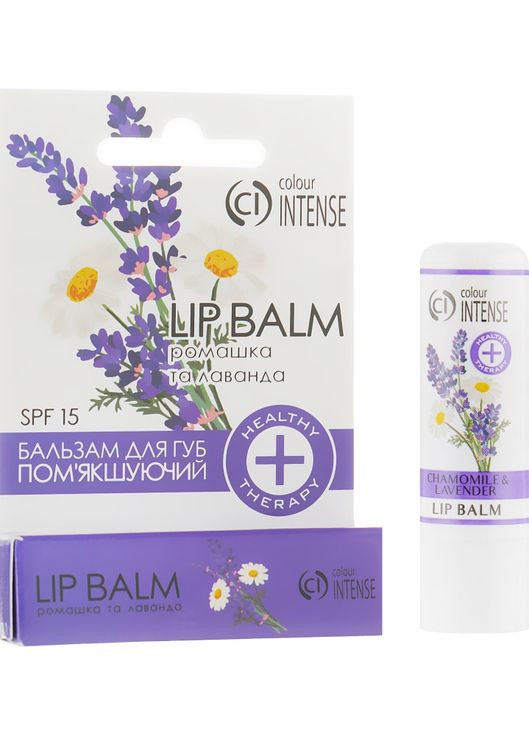 Пом'якшувальний бальзам для губ "Ромашка і лаванда" Chamomile and Lavender Lip Balm 5g (757001-6116) Colour Intense (368666156)