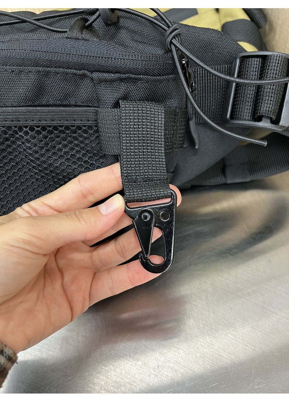 Нагрудна поясна сумка бананка МК з карабіном ToBeYou MK (350610681)