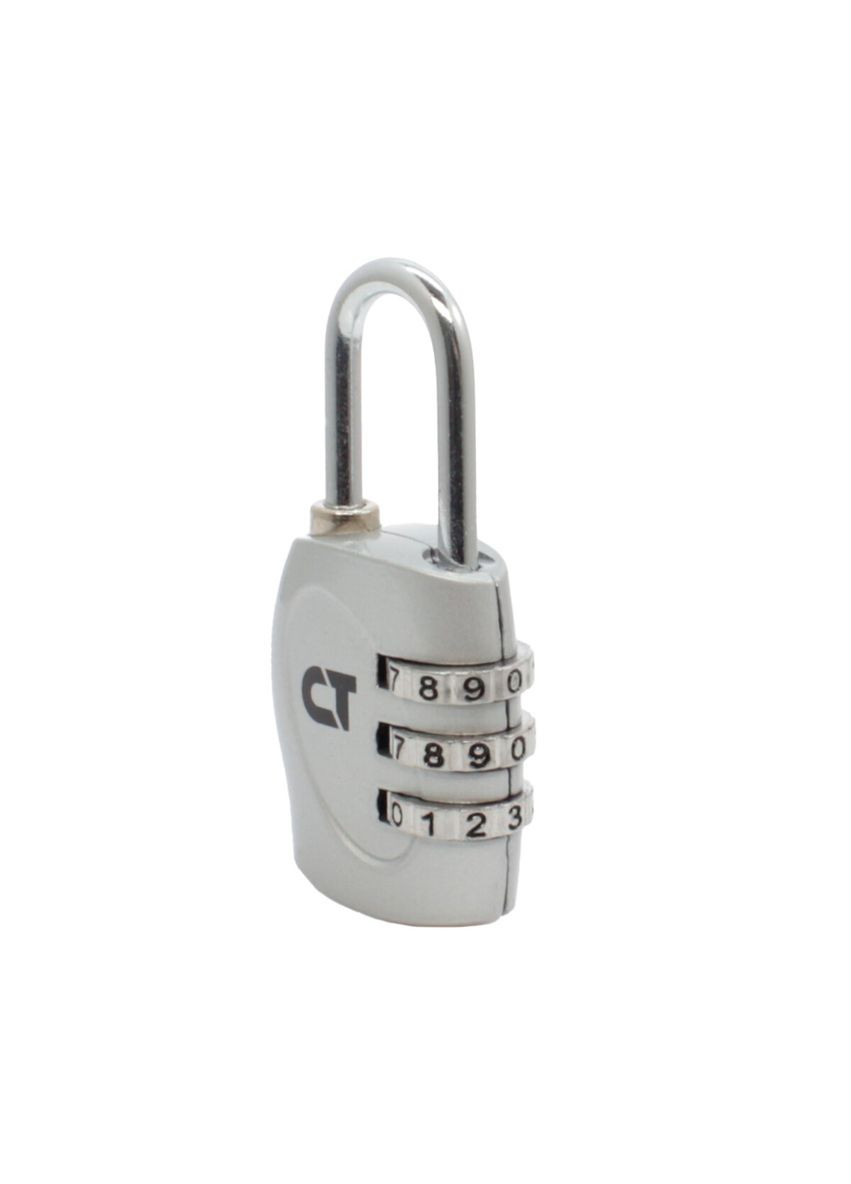 Замок навесной 15 открытый (амбарный) серый кодовый Comit (322520546)