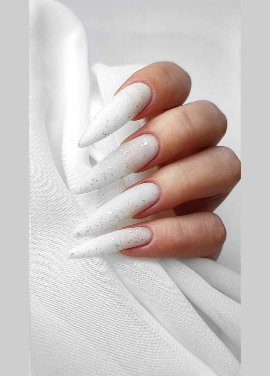 Топ матовий з поталю для гель лаку Silver Matte 8мл Magic Girl (338623089)