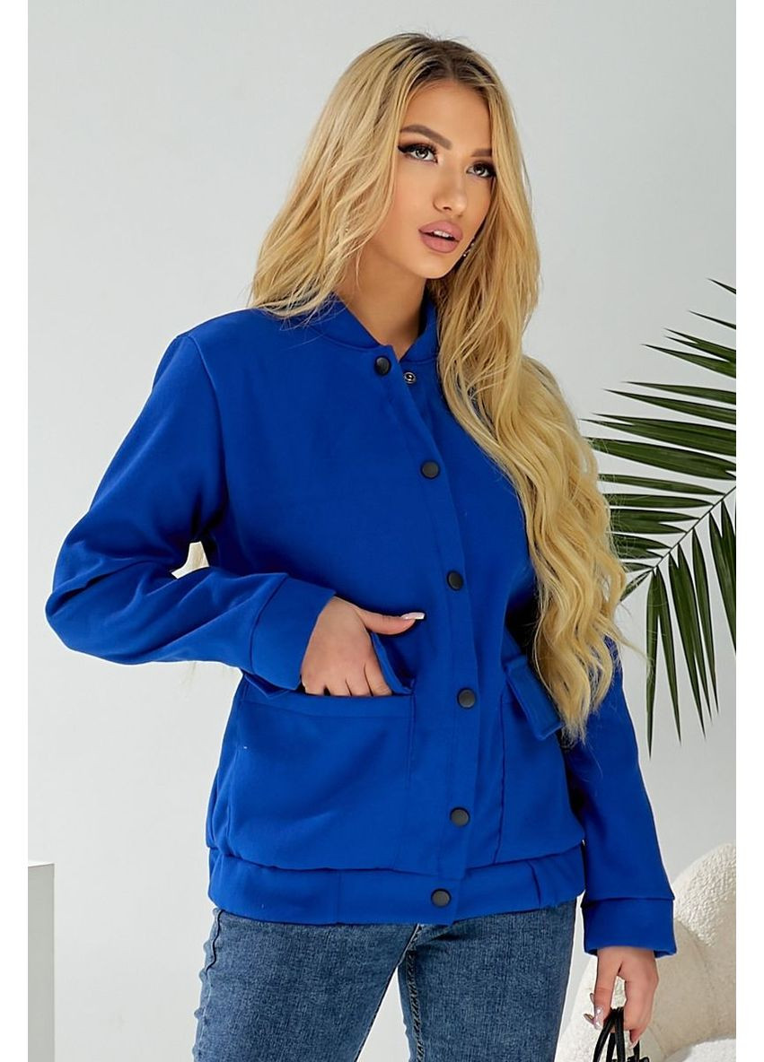 Бомбер жіночий штучний кашемір,, 257R325 Ager (364764053}