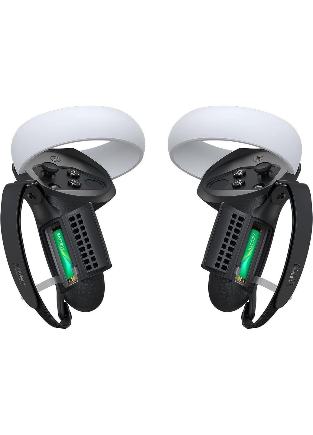 Чехол для контроллера Quest 2 с защитой от открывания аккумулятора и ремешками на запястье Kiwi (296790663)