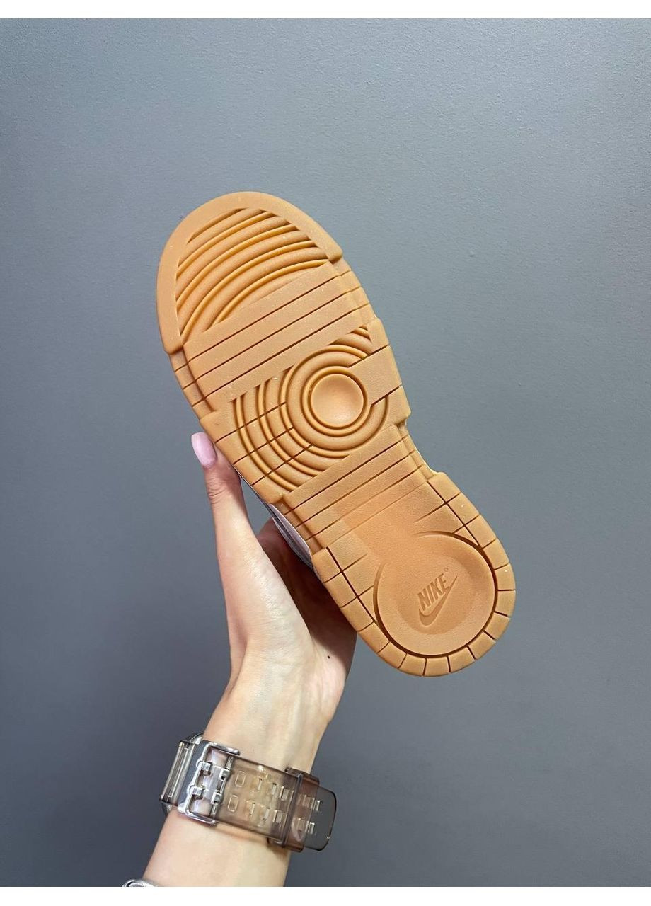 Розовые демисезонные кроссовки мужские nike dunk disrupt pink white найк сб данк No Brand