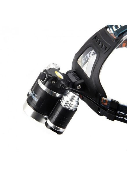 Фонарь налобный RJ 3000 светодиод T6 Police (299314503)