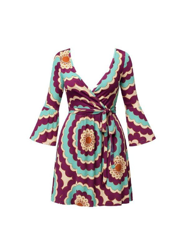 Рожева повсякденний сукня рожевий Nolita з абстрактним візерунком