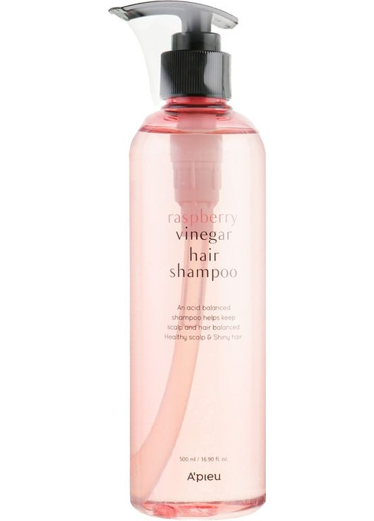 Шампунь с малиновым уксусом Raspberry Vinegar Hair Shampoo 500ml (654067-31019968) A'pieu (368614912)