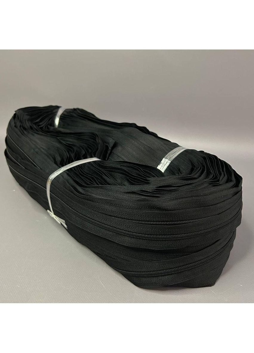 Рулонная молния, спираль Т-5 цвет #черный YKK (352749262)