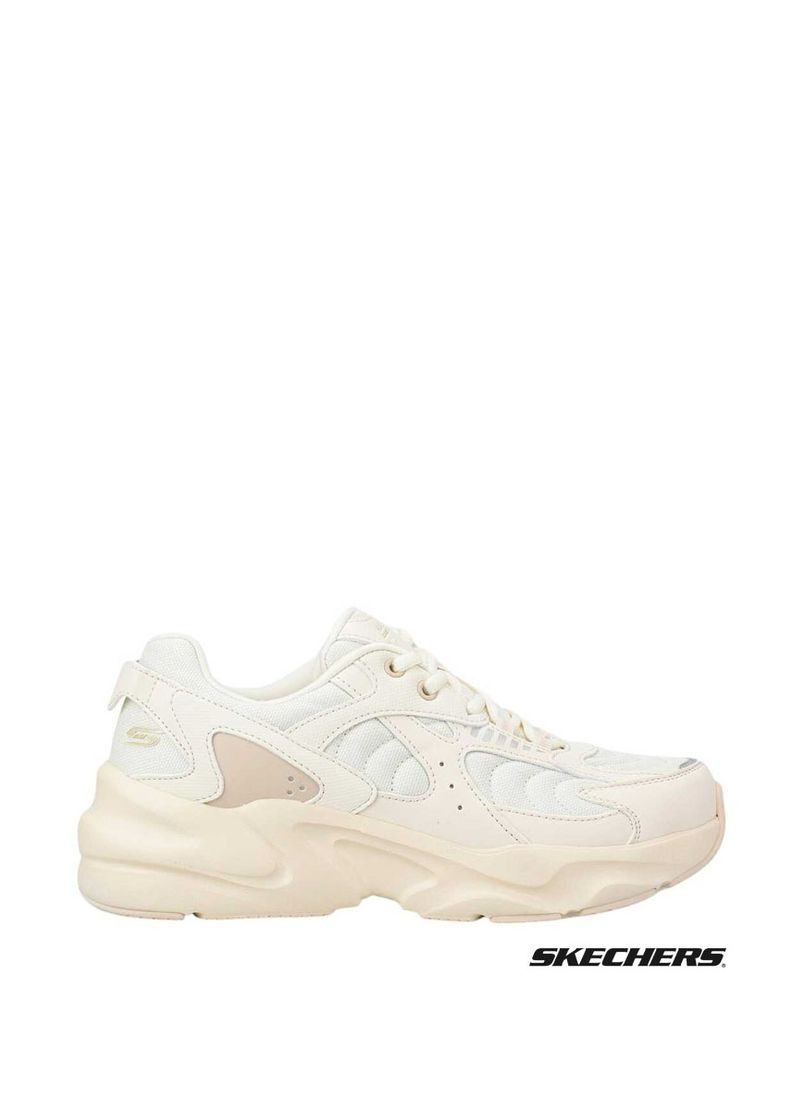 Жіночі Кросівки 117362 NTMT Молочний Штуч. шкіра Skechers молочні демісезони (368527586)