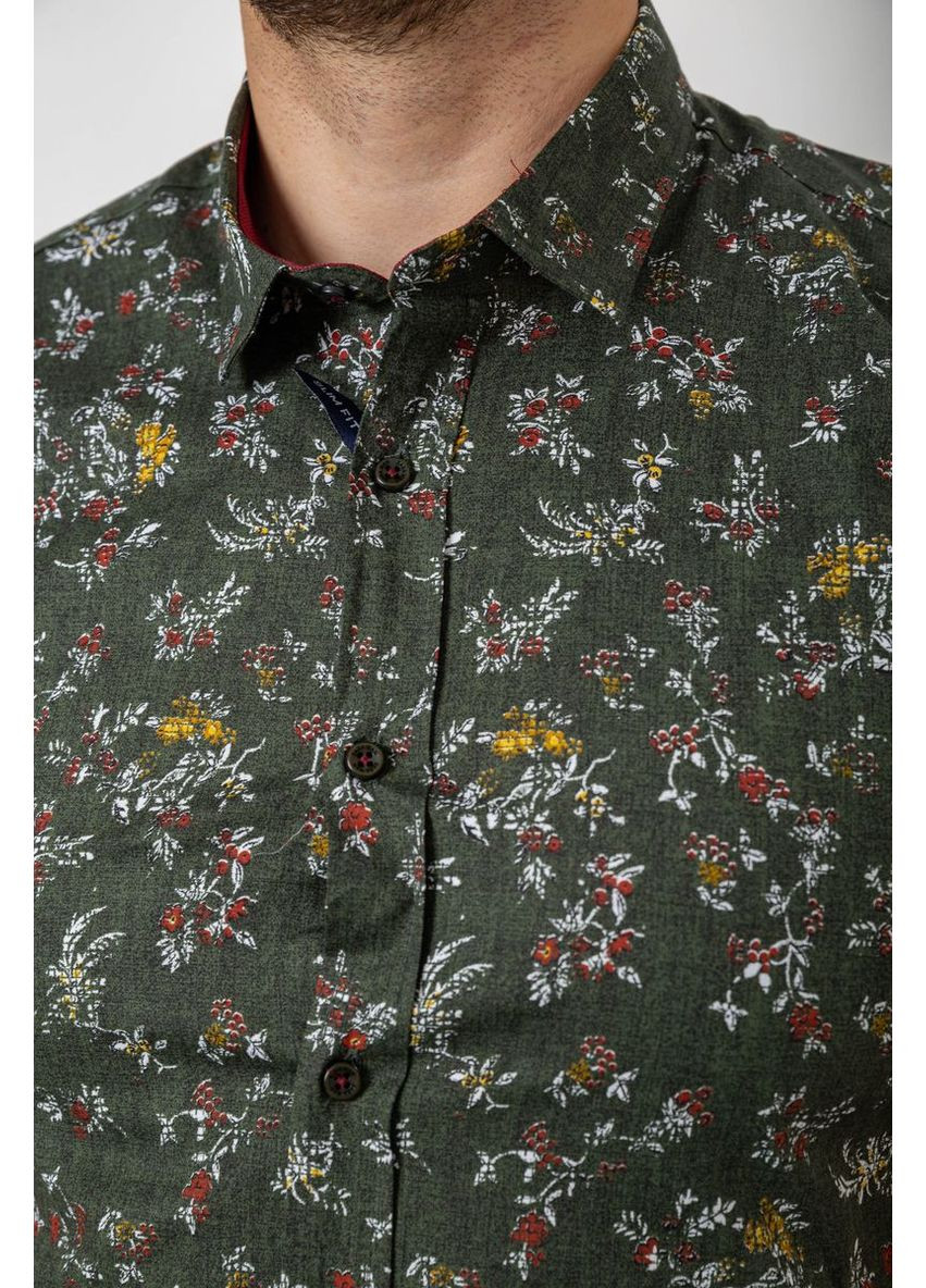 Сорочка чоловіча з принтом,, 214R6917-9 Ager (358887342)