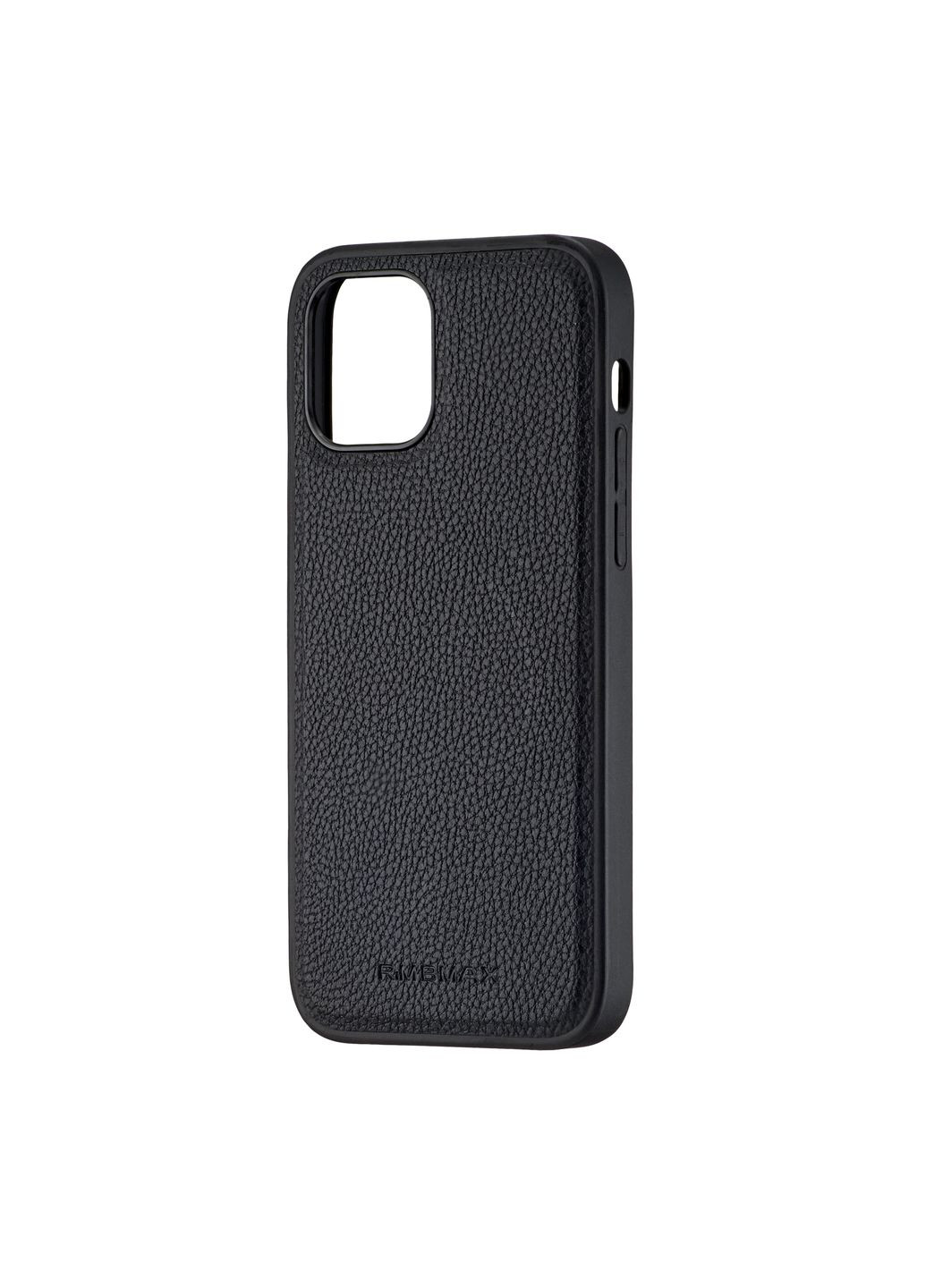 Чехол Jinduka Leather with MagSafe Black Case iPhone 12 (297454285)