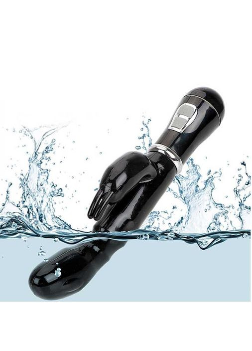 Вібратор кролик з вушками комбінований 26 см USB для жінок No Brand (366665537)