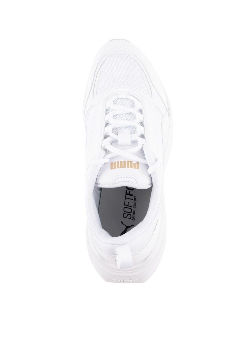 Белые всесезонные женские кроссовки 38464701 белый штуч. кожа Puma