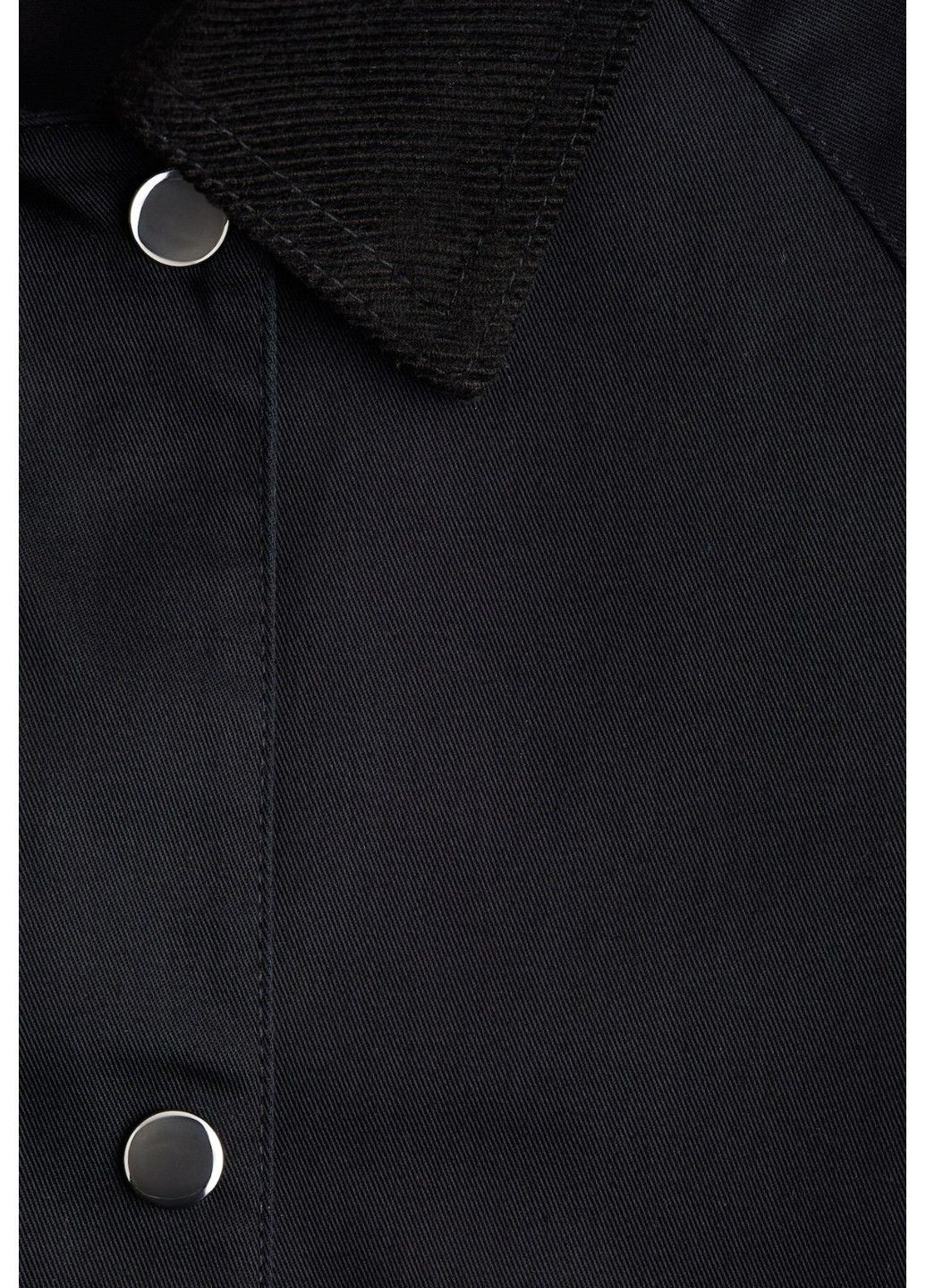 Темно-синя демісезонна жіноча куртка з вельветовим коміром н&м (58484) xs темно-синя H&M