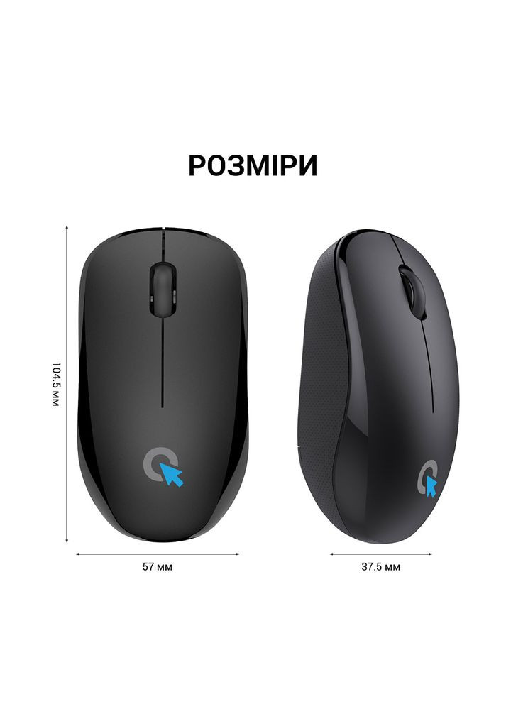 Миша USB Black (M183) OfficePro (306527916)