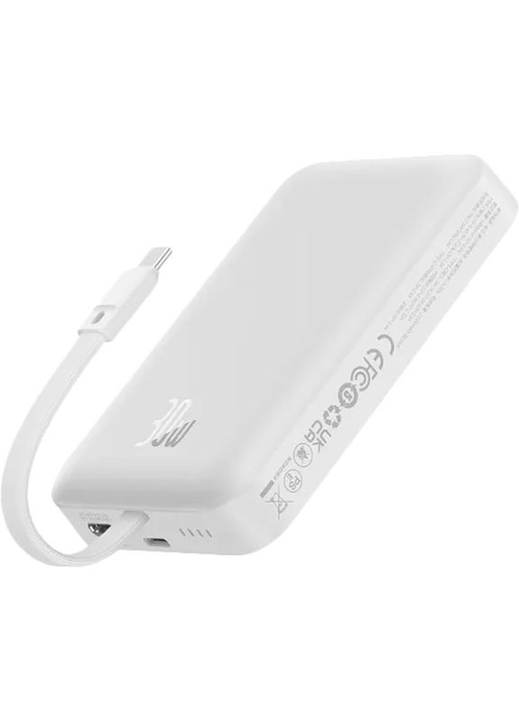 Powerbank Magnetic Mini 30W 10000mAh White (P1002210B223-00) Baseus (370709994)