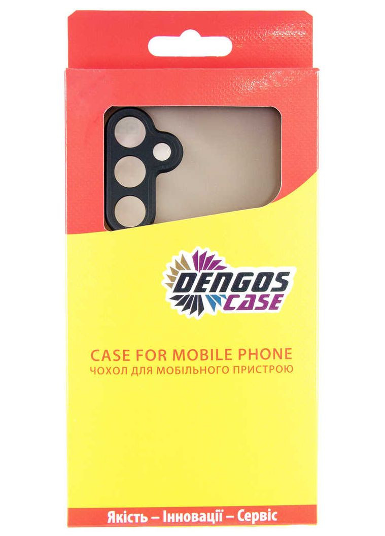 Чохол-накладка Matt для Samsung Galaxy A16 5G SM-A166 Black (DG-TPU-MATT-158) DENGOS (341487480)