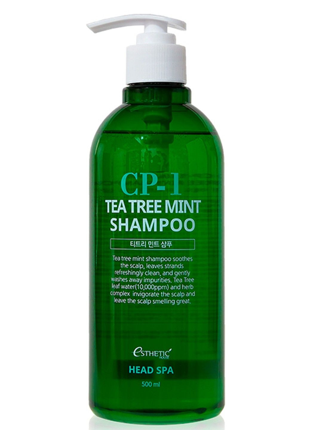 Заспокійливий шампунь для волосся з чайним деревом та м'ятою Esthetic House Tea Tree Mint Shampoo - 500 мл CP-1 (285813468)