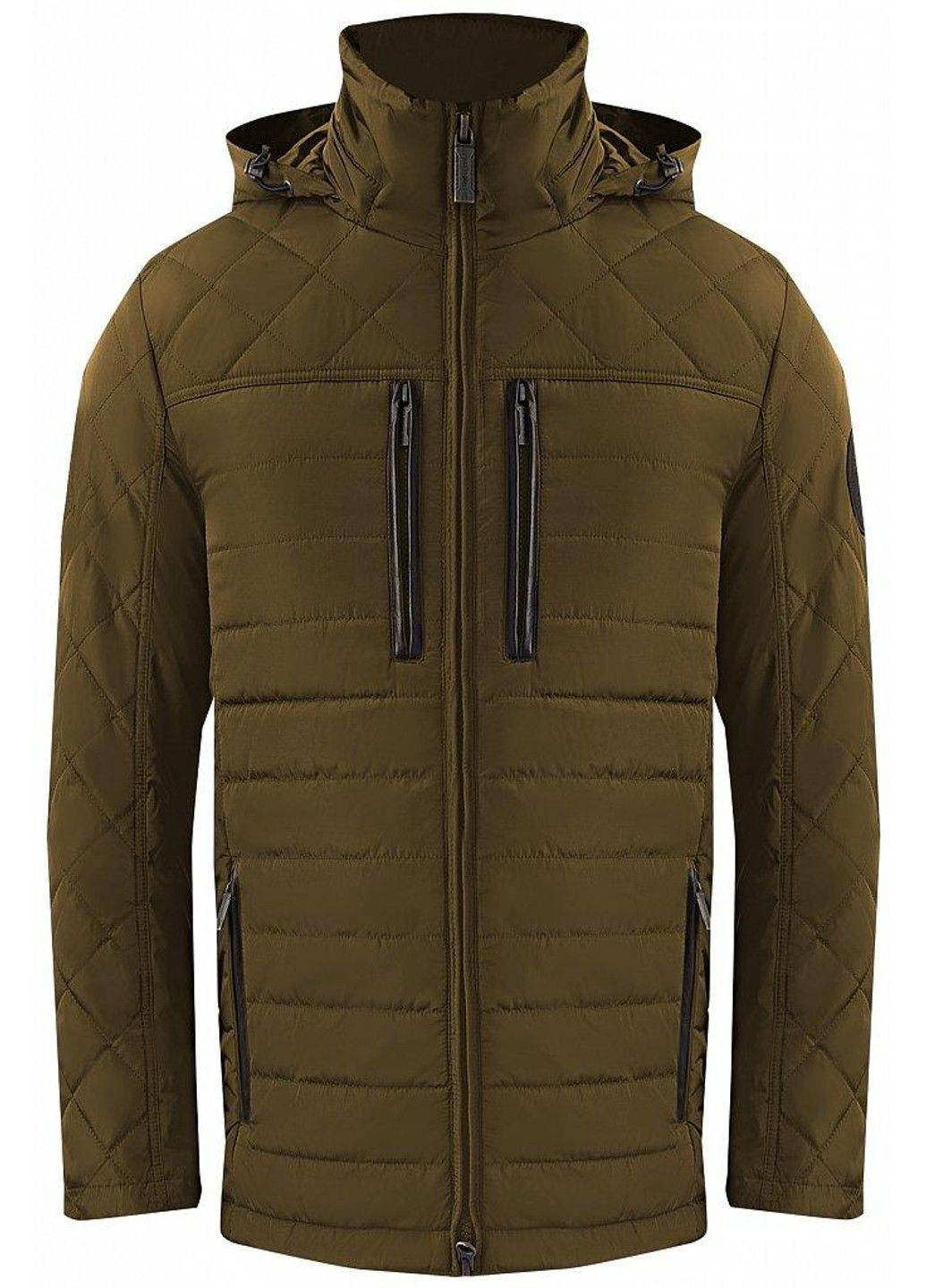 Оливкова (хакі) демісезонна куртка b19-22002-900 Finn Flare