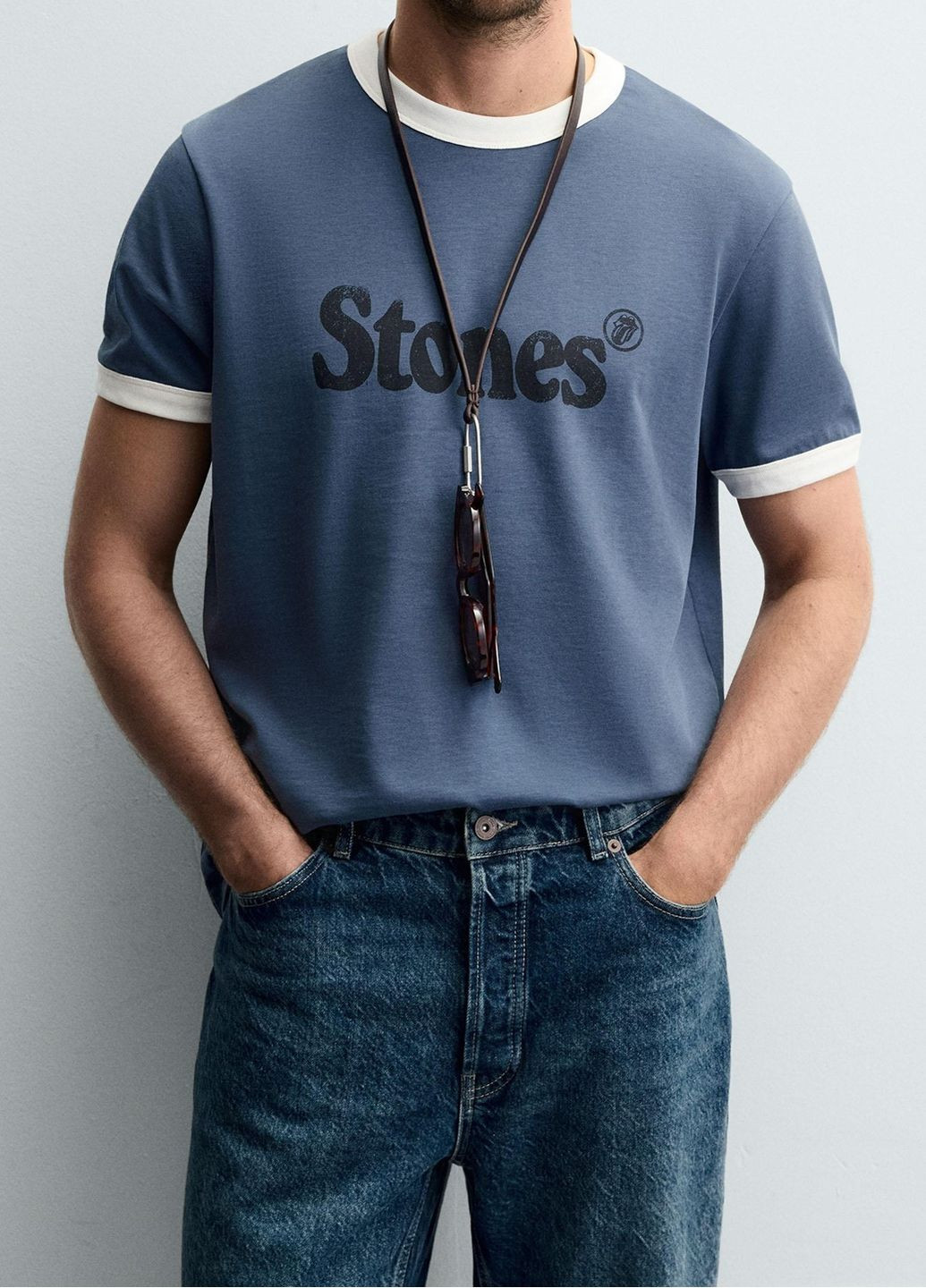 Синя футболка Zara