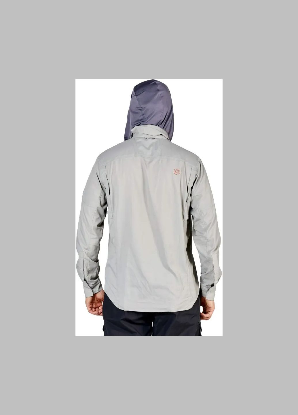 Сіра сорочка focus hood uv nylon ripstop Norfin