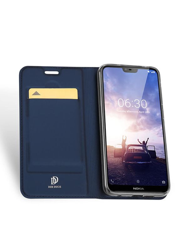 Чохол-книжка Skin Pro для Nokia 8.1 Темно-синя Dux Ducis (361902878)