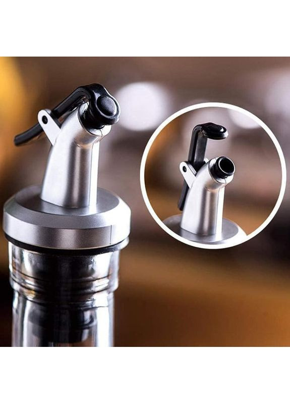 Дозатор стеклянный 300мл для масла уксуса соусов с разметкой бутылка для жидкостей Empire (368978412)