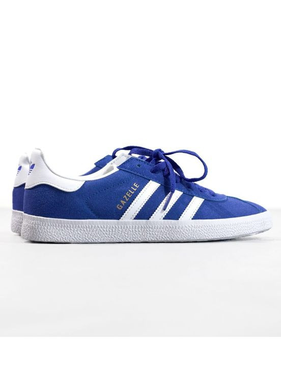 Цветные демисезонные кроссовки мужские adidas gazelle blue адидас газель No Brand