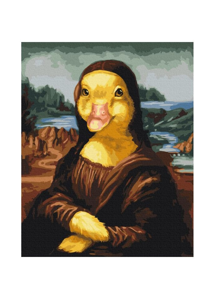 Картина по номерам "Мона Уточка" BS53620, 40х50 см Brushme (302364649)