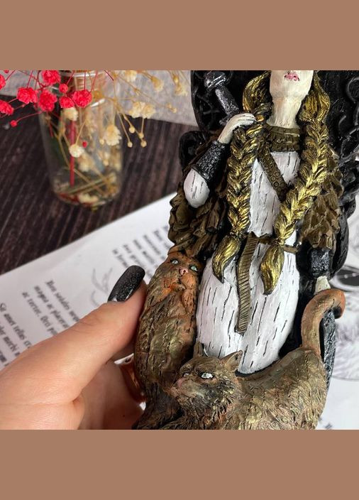 Воскова магічна свічка - Верховна Богиня Фрейя 5Candles (322244334)