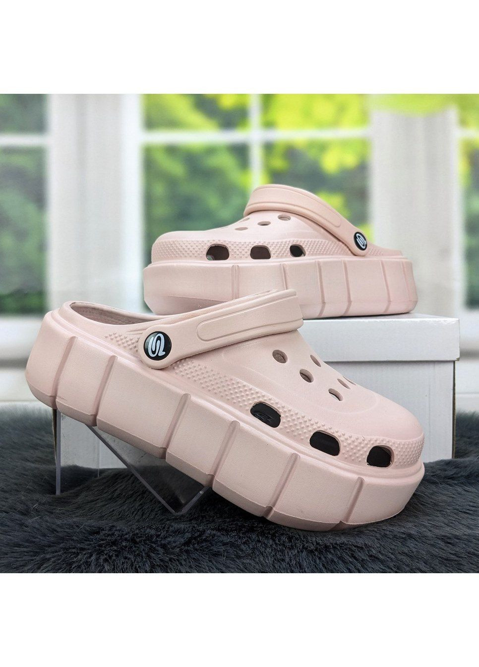 Сабо кроксы женские пена Progress (294749802)